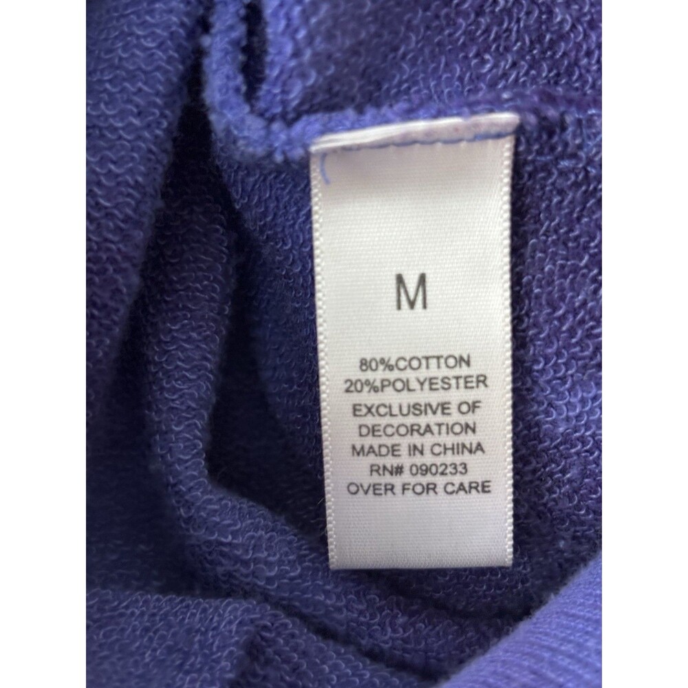 Kirra Purple Tie-Dye Full Zip Fleece Hoodie Women’s Regular Size M - Picture 6 of 8